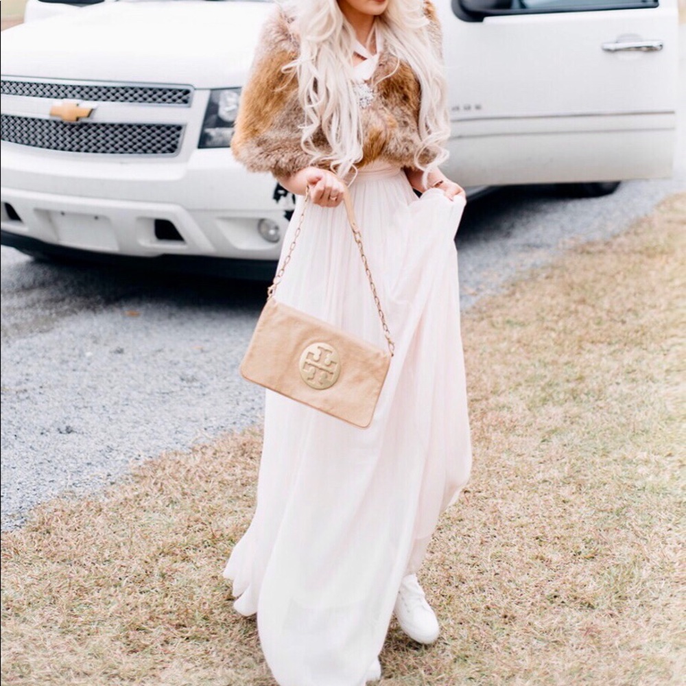 Weddington Way Cora Bridesmaid Dress Champagne